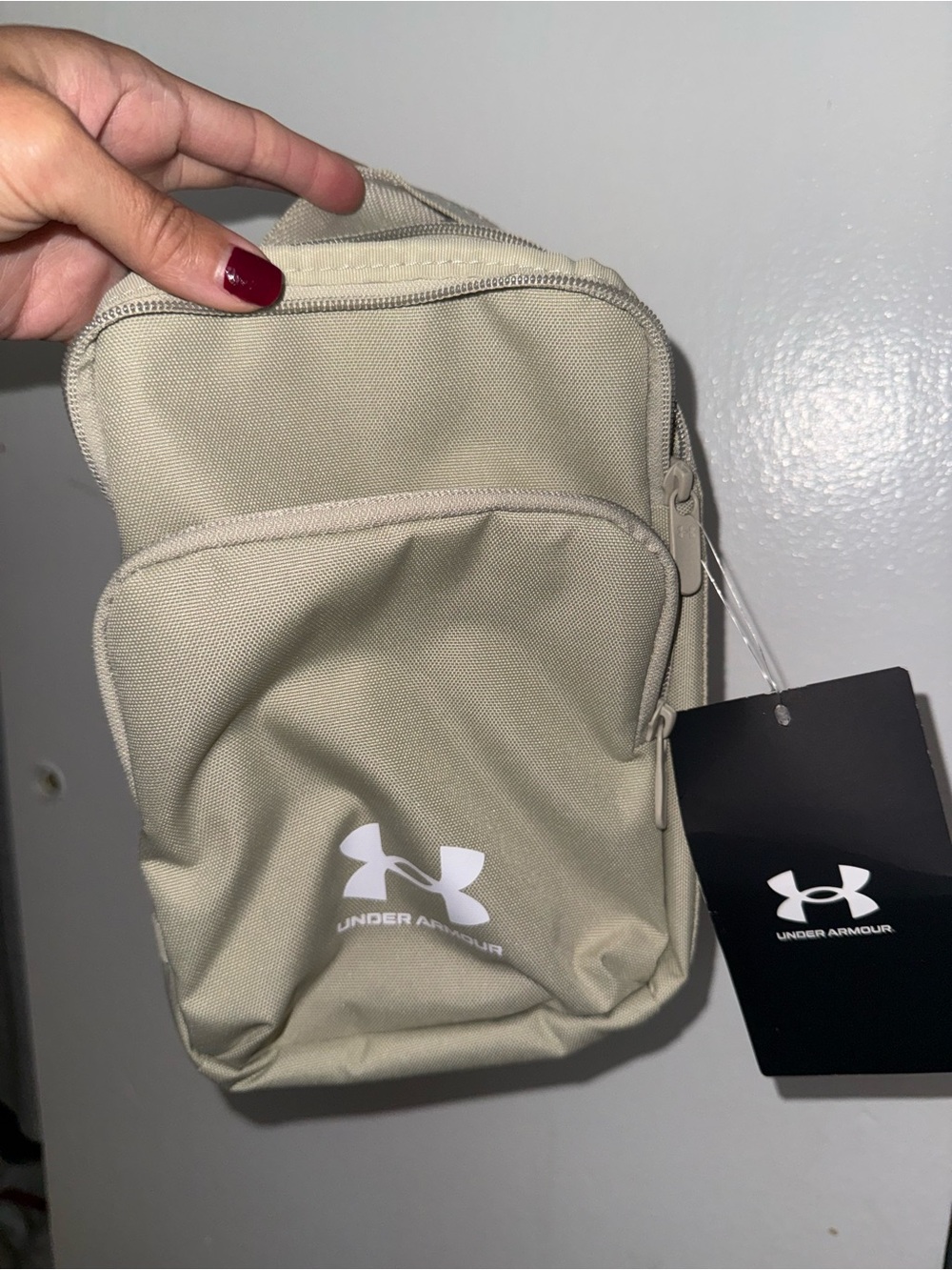 Under Armour Tan Small Crossbody Belt Bag